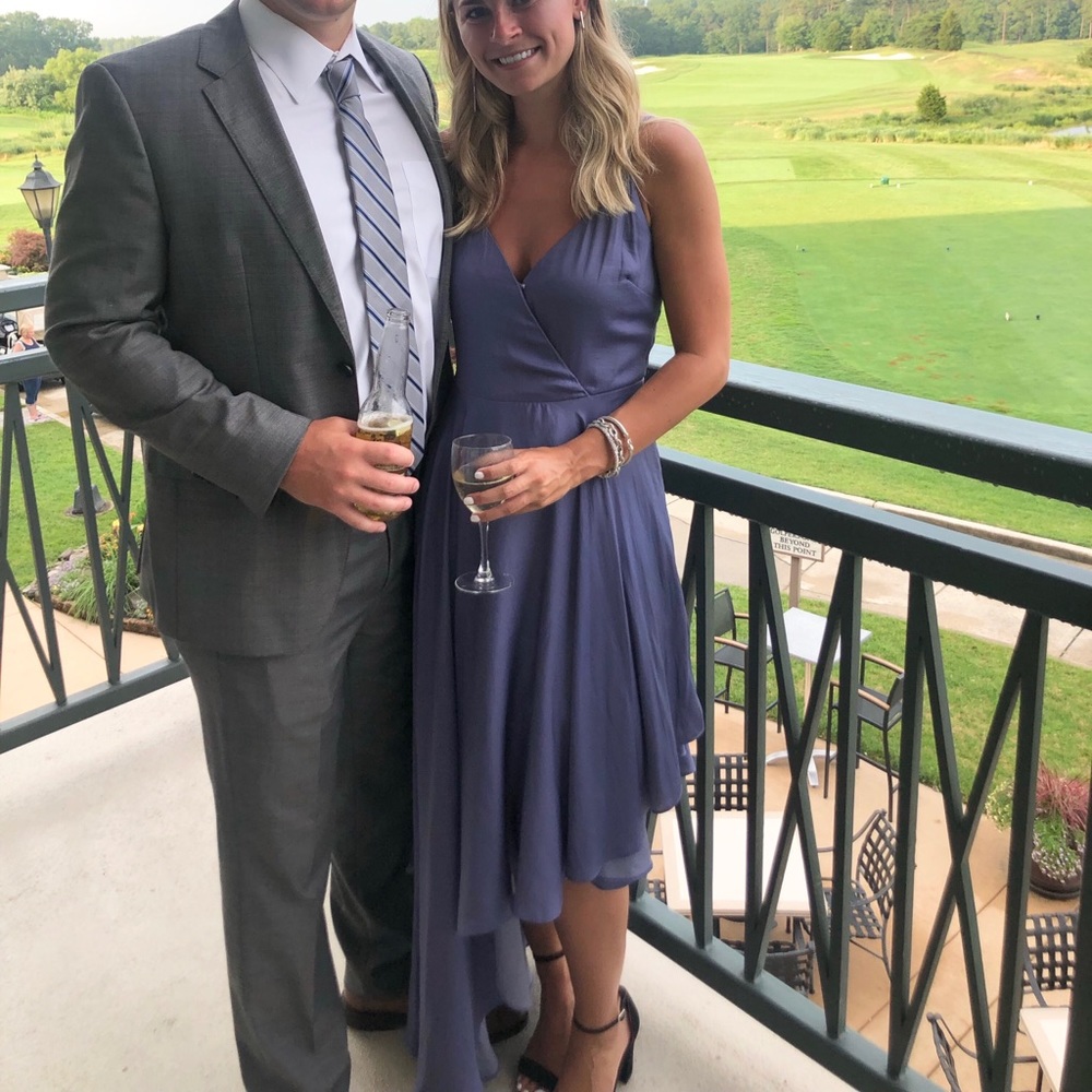 High Low Lavender Dress